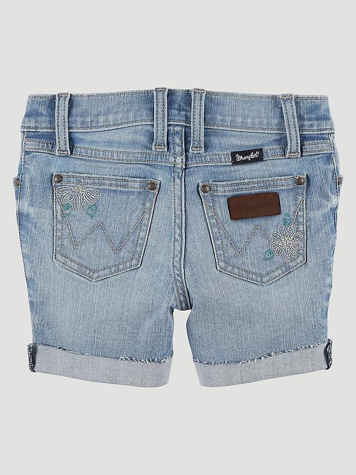 Wrangler Girl's Cuffed Denim Shorts