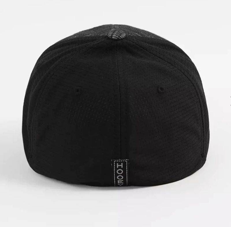 Hooey Men's "Ash" Black Flexfit Hat