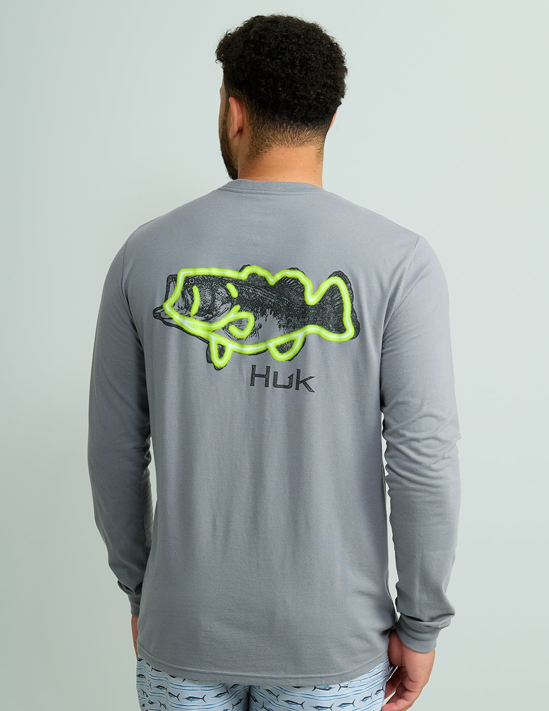 Huk Men's Graphic Long Sleeve Tee