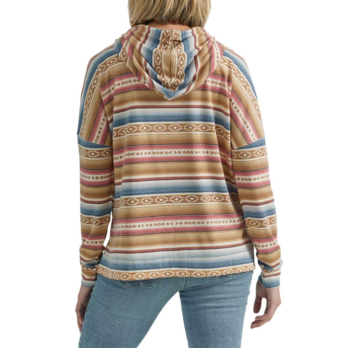 Wrangler Women's Retro Aztec Serape Hoodie
