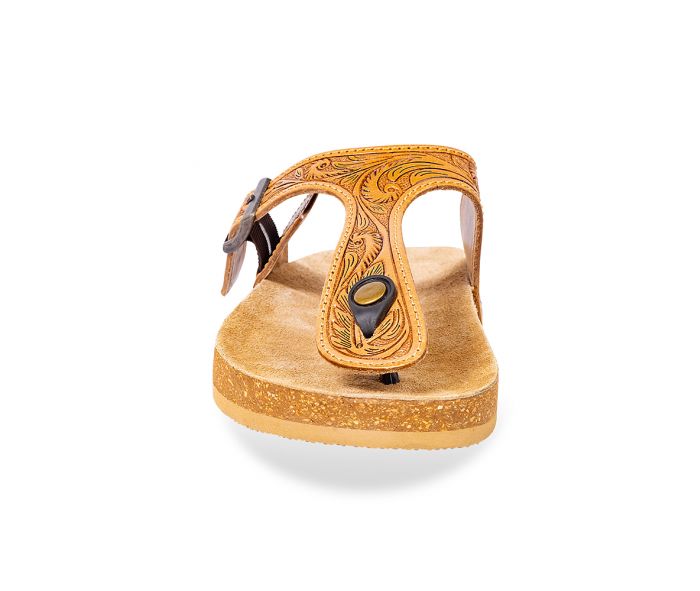 Myra Sadie Mesa Hand-tooled Sandals