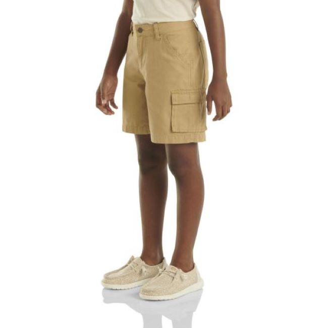 Carhartt Boys Canvas Cargo Work Short