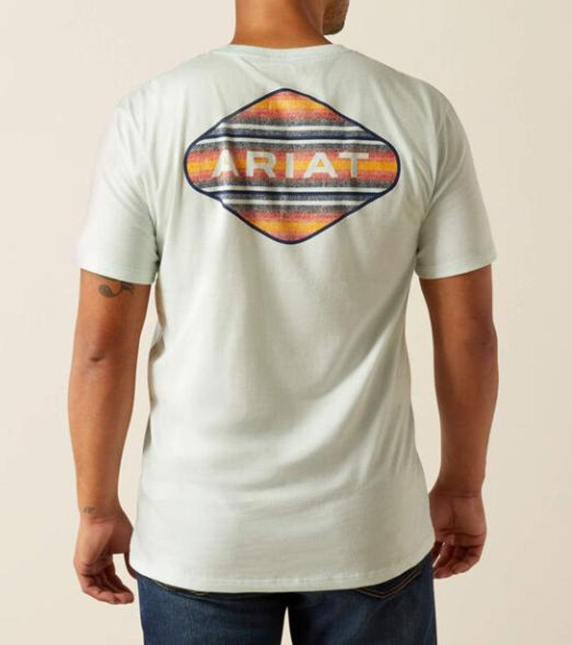 Ariat Men's Sunrise Bar Hex Short Sleeve T-Shirt