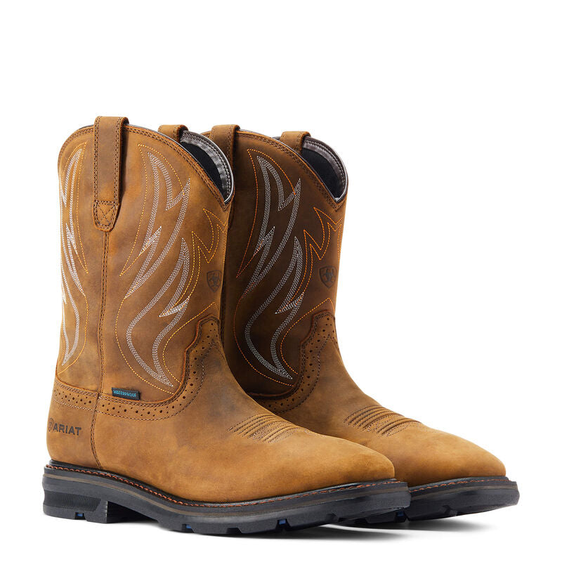 Ariat Men's Sierra Shock Shield Waterproof Work Boot
