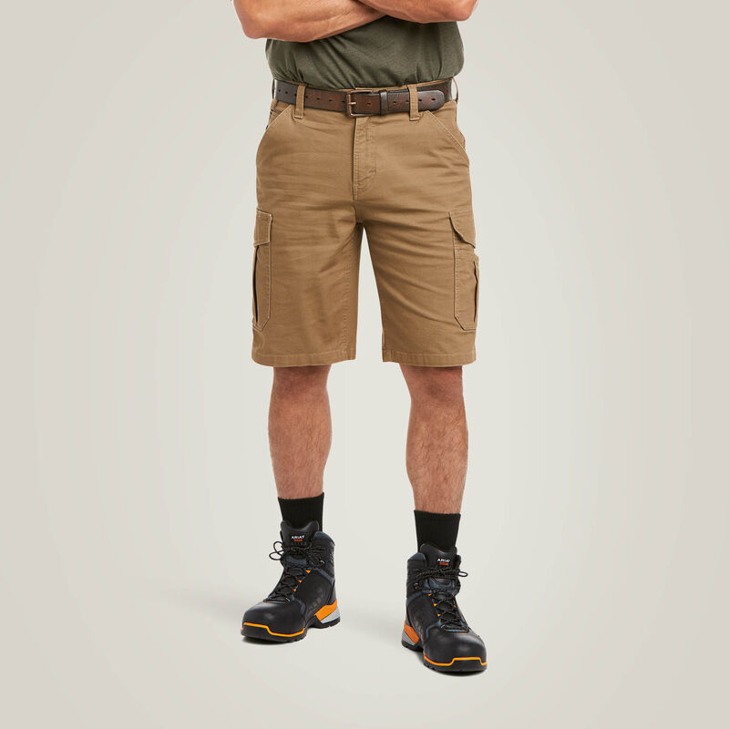 Ariat Men's Rebar Durastretch Made Tough Cargo 11" Short