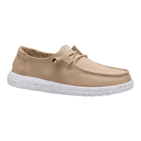 Hey Dude Women's Wendy Stretch Canvas Taupe