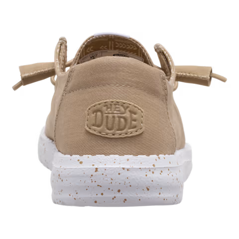 Hey Dude Women's Wendy Stretch Canvas Taupe
