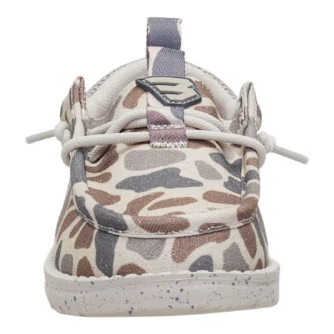 HEYDUDE X BURLEBO Youth Wally Funk Deer Camo