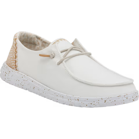 Hey Dude Wendy Chambray White Sand