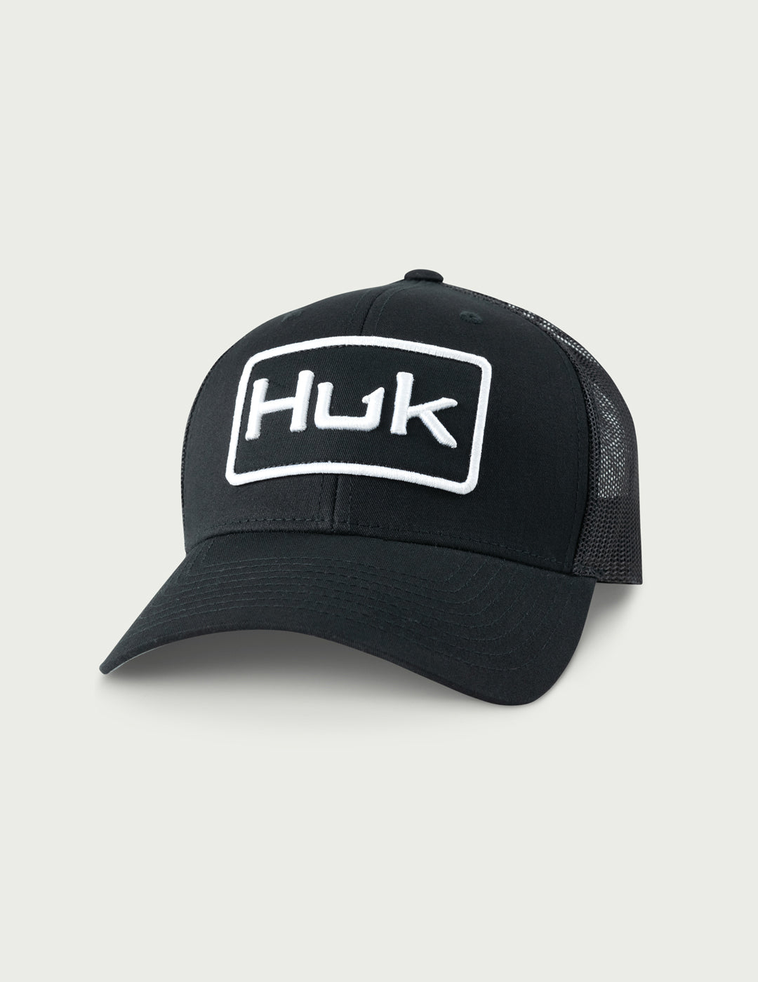 Huk Men's Logo Trucker - BLACK 002