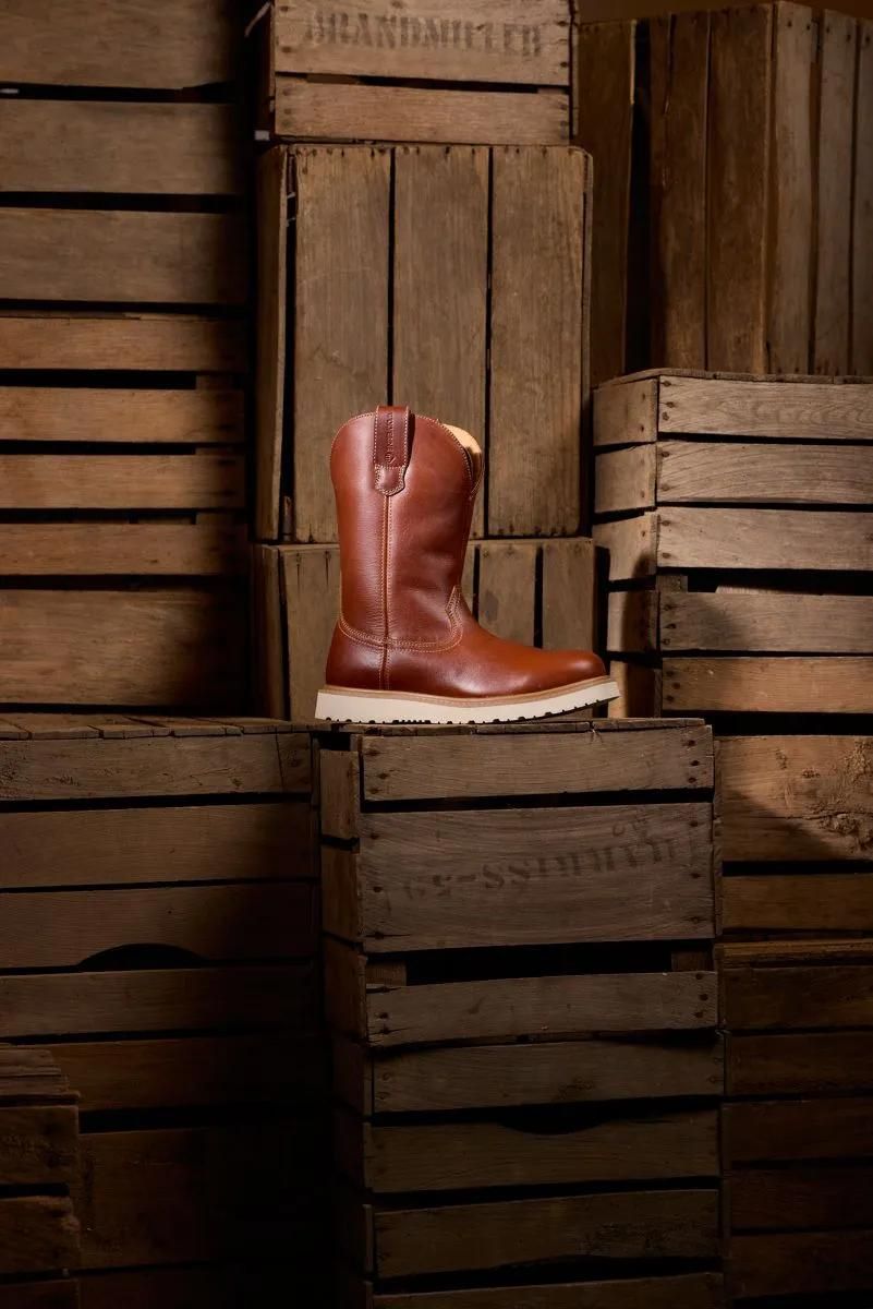 Wolverine Men's x Jordan Davis Bronc Wedge Soft-Toe Wellington