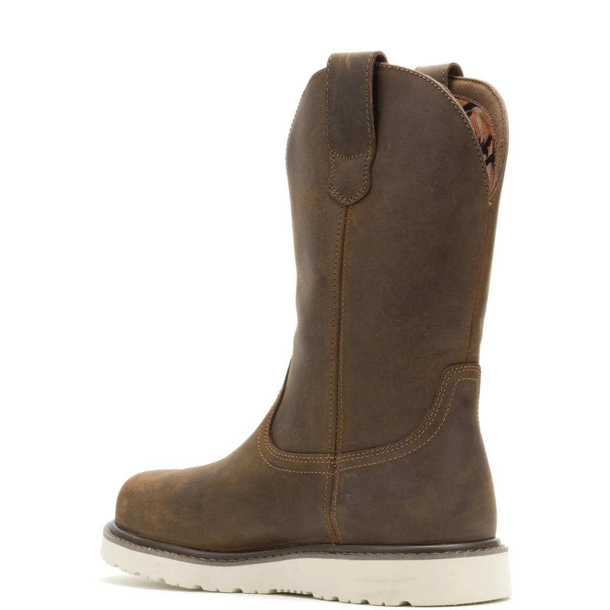 Wolverine Men's x Jordan Davis Bronc Wedge Steel-Toe Waterproof Work Wellington