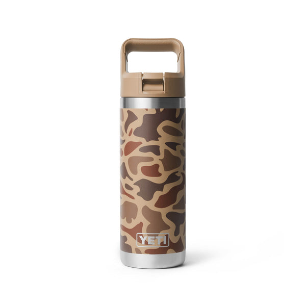 Yeti Rambler 18Oz Water Bottle with Straw Cap