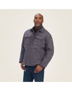 Ariat Men's Rebar DuraCanvas Sherpa-Lined Coat