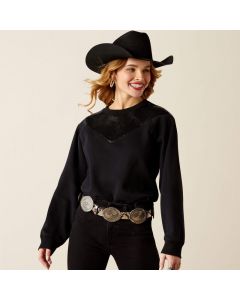 Ariat Women's Sequin Split Sweatshirt