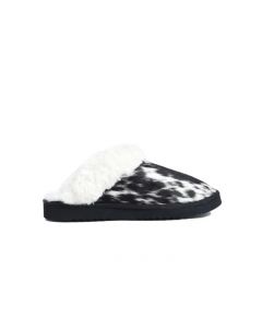 Myra Alamosa Hair-on Hide Lined Slippers