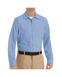 Red Kap Men's Long Sleeve Industrial Work Shirt