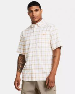 Under Armour Men's Drift Tide 2.0 Plaid Short Sleeve Shirt