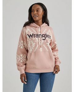 Wrangler Women's Retro Southwest Kabel Hoodie