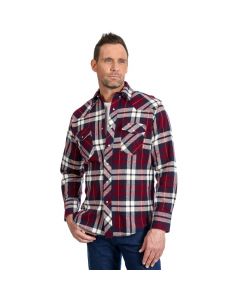 Wrangler Men's Assorted Color Plaid Heavy Brushed Flannel Shirt Western Shirt