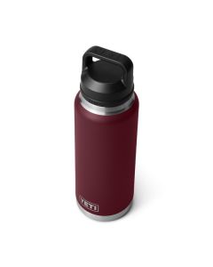 Yeti Rambler 36 OZ Water Bottle With Chug Cap Wild Vine Red