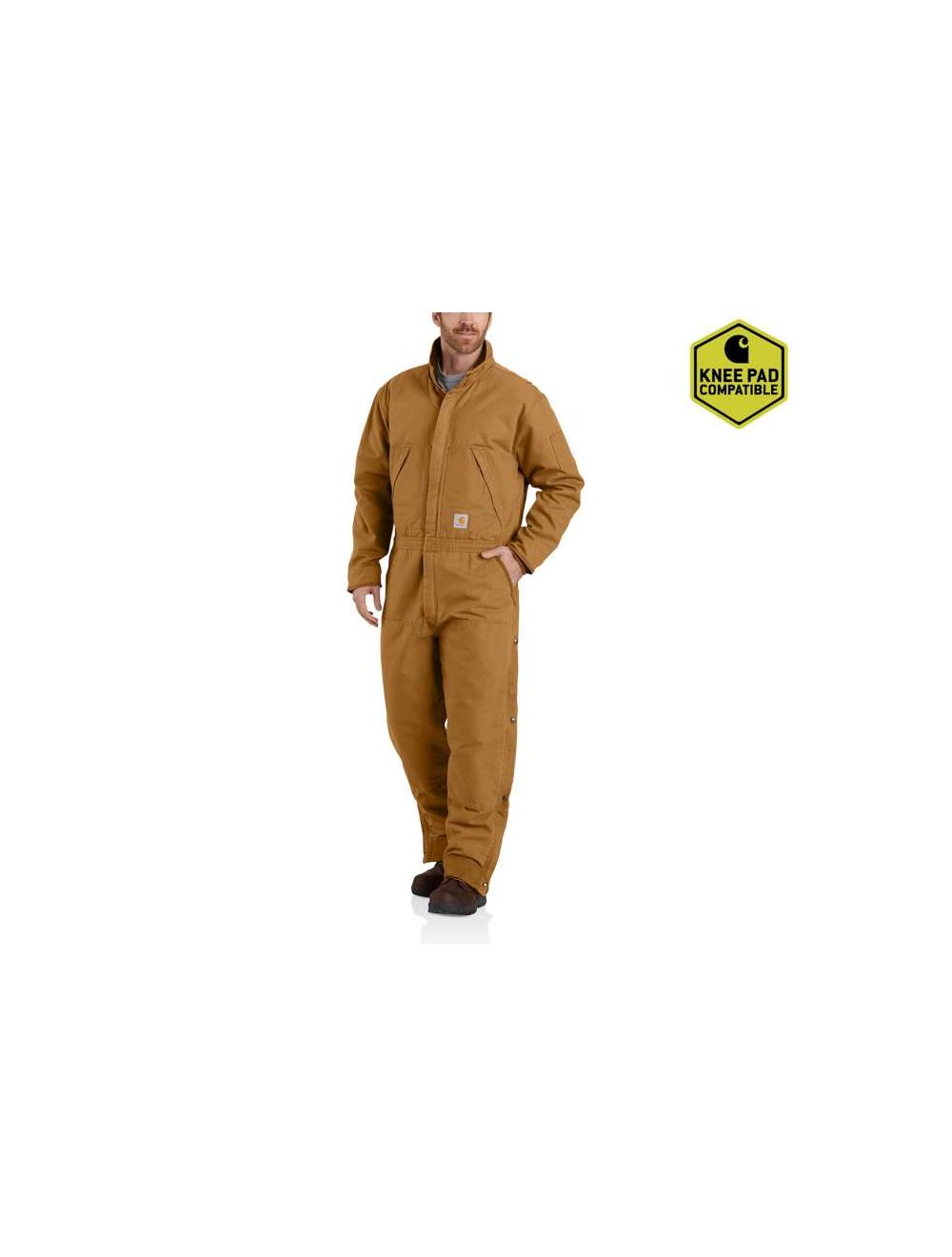 CARHARTT LOOSE FIT WASHED DUCK INSULATED COVERALL SIZE XL - Athletic apparel