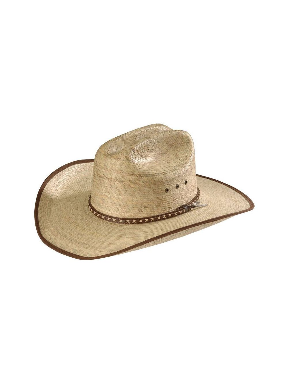 Resistol Brush Hog Mexican Palm Straw Hat