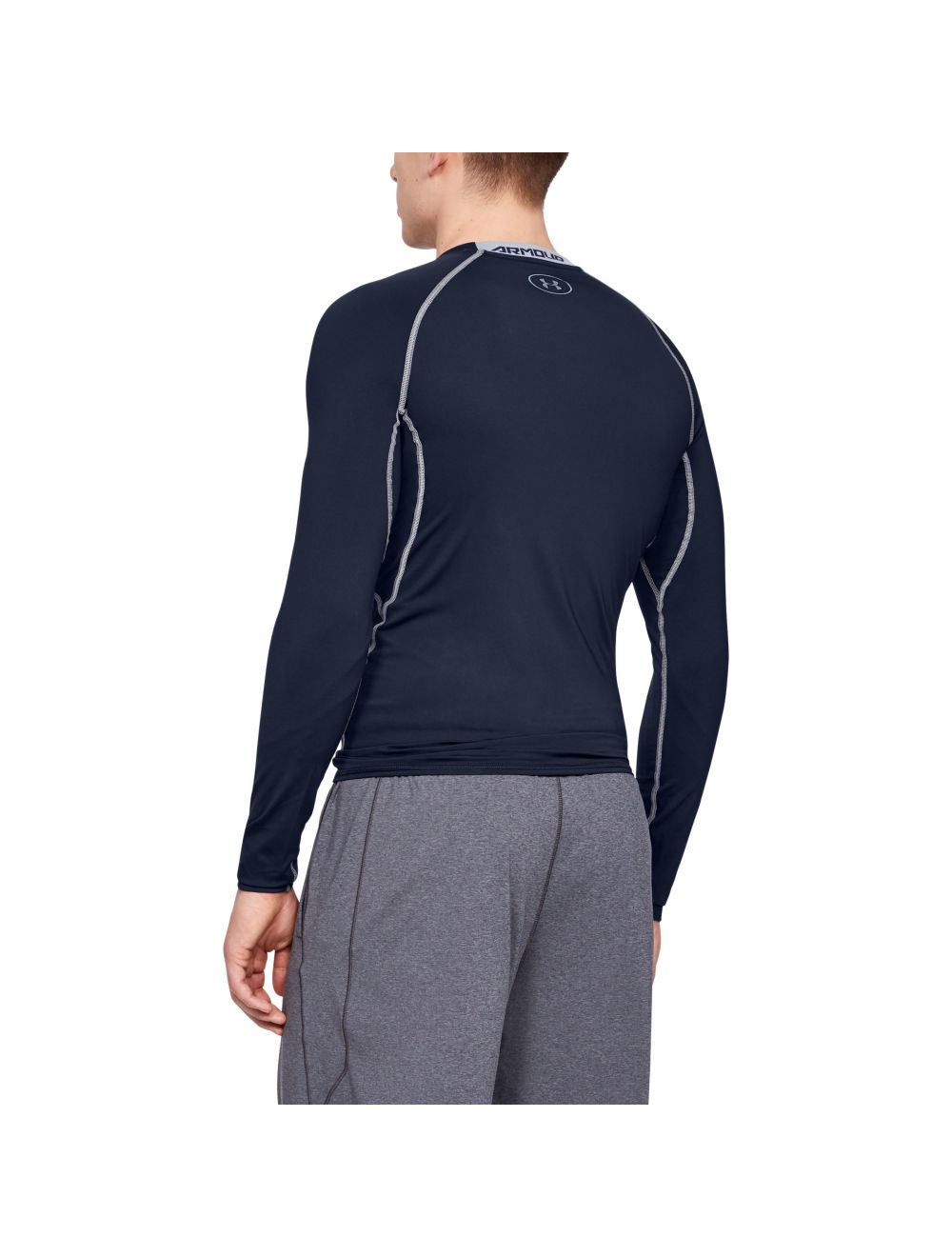 Under Armour HeatGear Armour compression t-shirt in navy