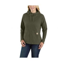 Carhartt® Women's Relaxed-Fit HeavyWeight Hooded Thermal Shirt