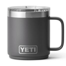 YETI Rambler 10 Oz Stackable Mug with MagSlider Lid in Charcoal