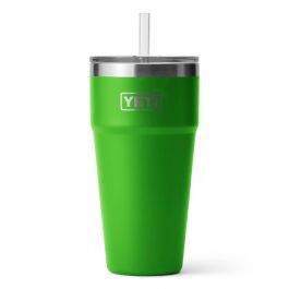 Canopy Green YETI RAMBLER 26oz STACKABLE CUP w/STRAW LID