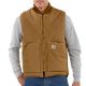 Carhartt Men's Relaxed Fit Firm Duck Insulated Rib Collar Vest