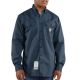 Carhartt Men's FR Long Sleeve Twill Pocket Shirt