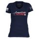 Grunt Style Women's American Woman V-Neck T-Shirt