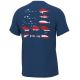 Huk Men's KC Flag Fish Tee