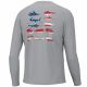 Huk Men's KC Pursuit Flag Fish Shirt