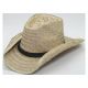 Jacobson Hat Co Childs Rolled Brim Straw Cowboy Hat