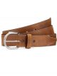 Justin Men's Classic Western Leather Belt Brown