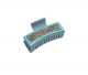 Myra Turquoise Trails Hair Comb Clip