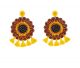 Myra Tassled Wildflower Earrings