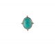 Myra Prairie Rose Oval Turquoise Look Ring