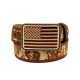 Ariat Boys' Digital Camo Strap Aged Bark Overlay Belt