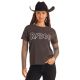 Rock & Roll Women's Rhinestone Rodeo T-Shirt