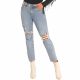 Rock & Roll Women's Denim Studded Cropped Jean