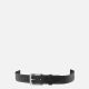 Red Wing Men's Triple Stitch Leather Belt Black