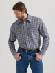 Wrangler Men's Wrinkle Resist Snap Plaid Shirt