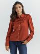 Wrangler Women's Satin Rodeo Blouse