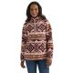 Wrangler Women's Long Sleeve Punchy Quarter Zip Sherpa Pullover