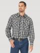 Wrangler Men's Assorted Western Long Sleeve Plaid Shirt