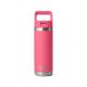 Yeti Rambler 18 Oz Water Bottle With Chug Cap Tropical Pink